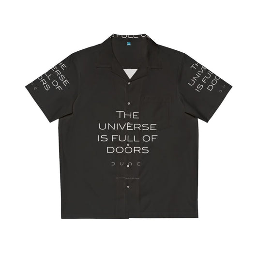 Dune-inspired "The Universe Is Full of Doors" Hawaiian shirt