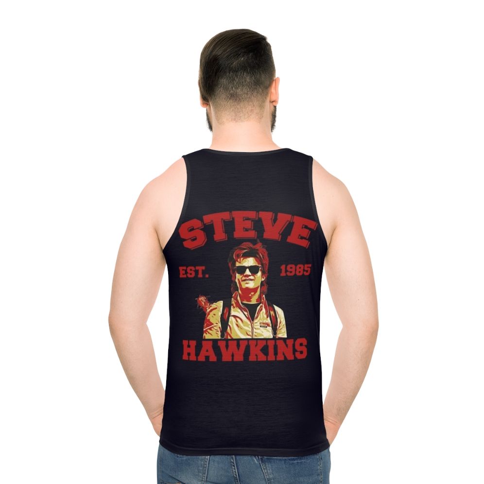 Stranger Things Steve Unisex Tank Top - men back