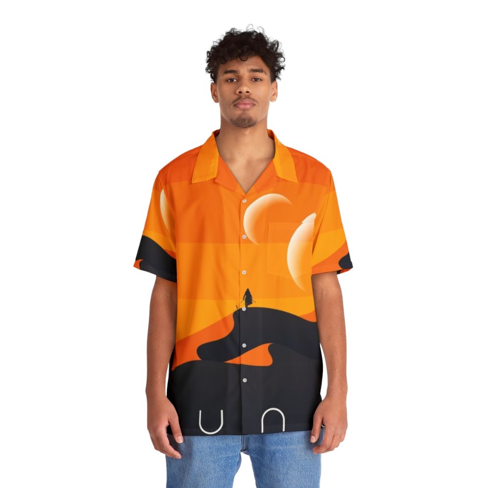 Dune 2021 Arrakis Desert Hawaiian Shirt - People Front