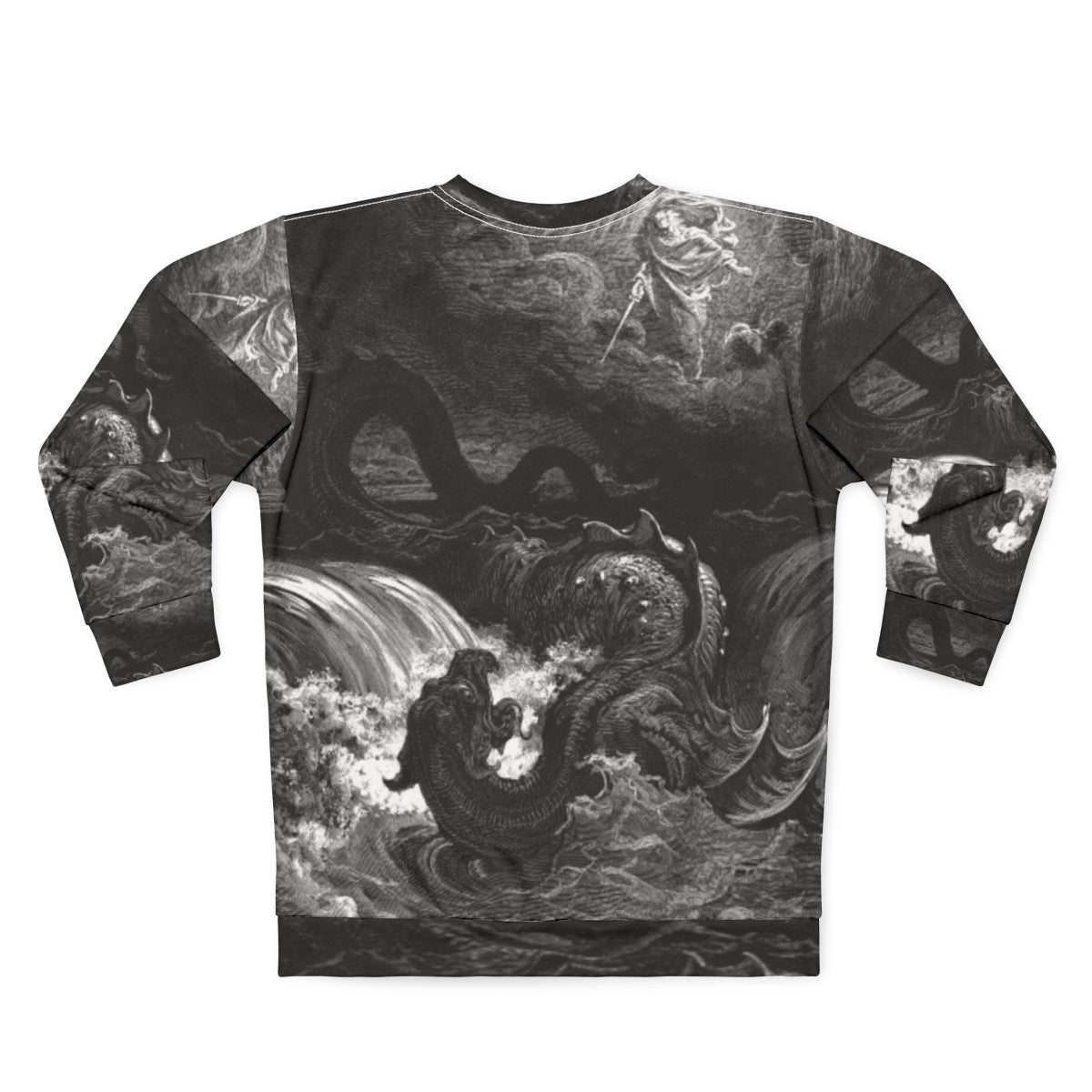 Gustave Dore Christian Art Sweatshirt - Back