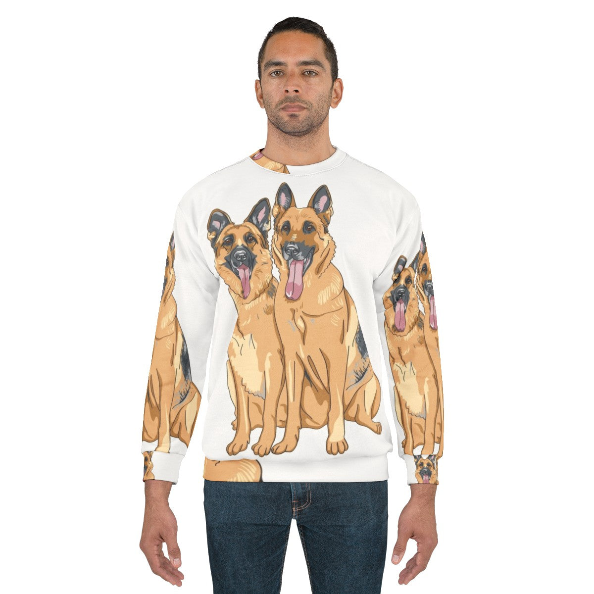 German Shepherd Dog Breeds Sweatshirt - men