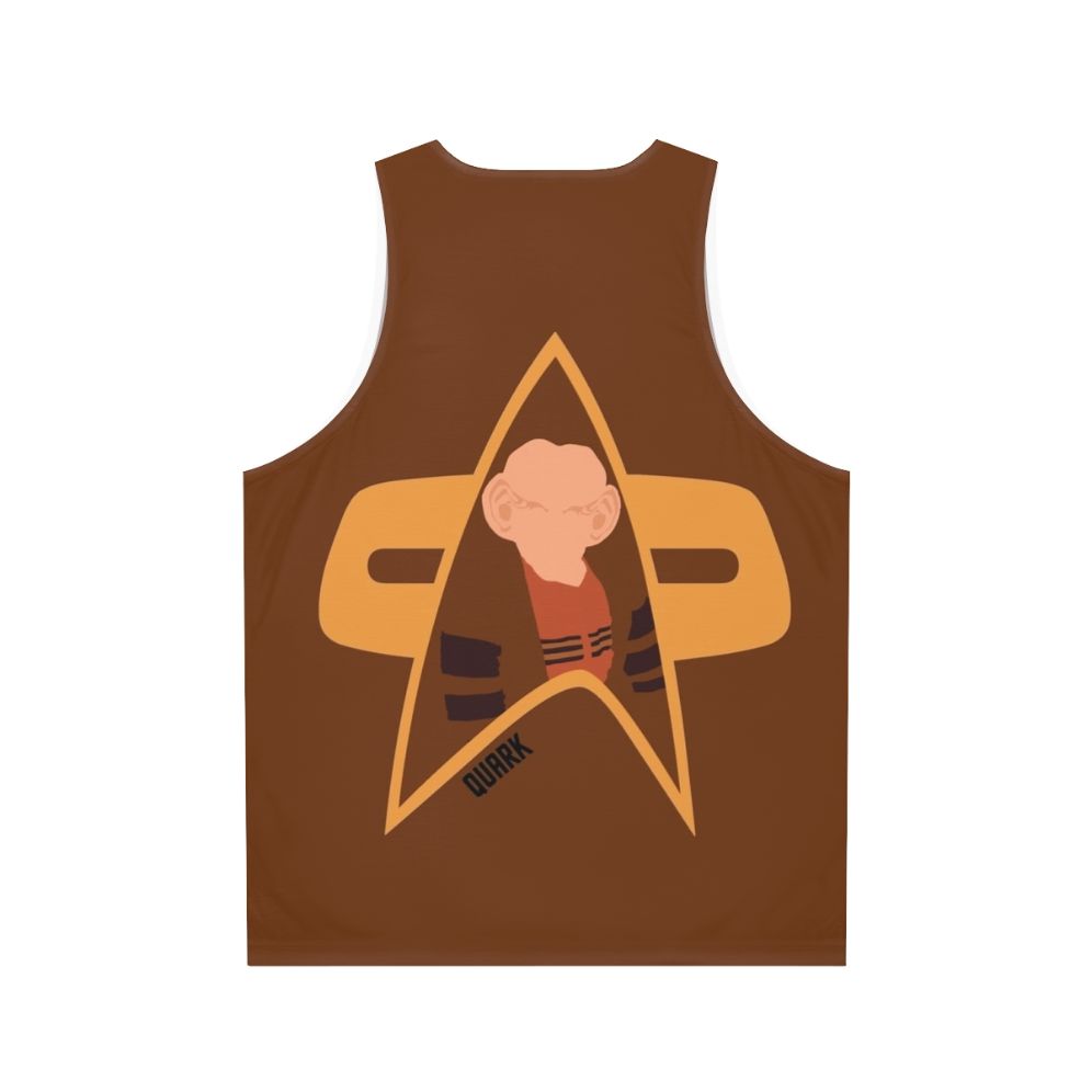 Quark Star Trek DS9 Unisex Tank Top - Back