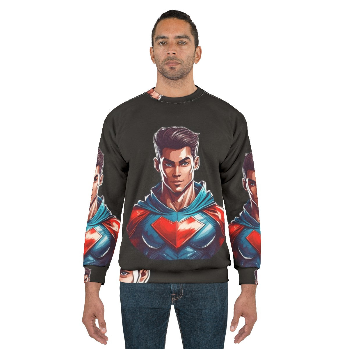 Heroic Superhero Sweatshirt - men