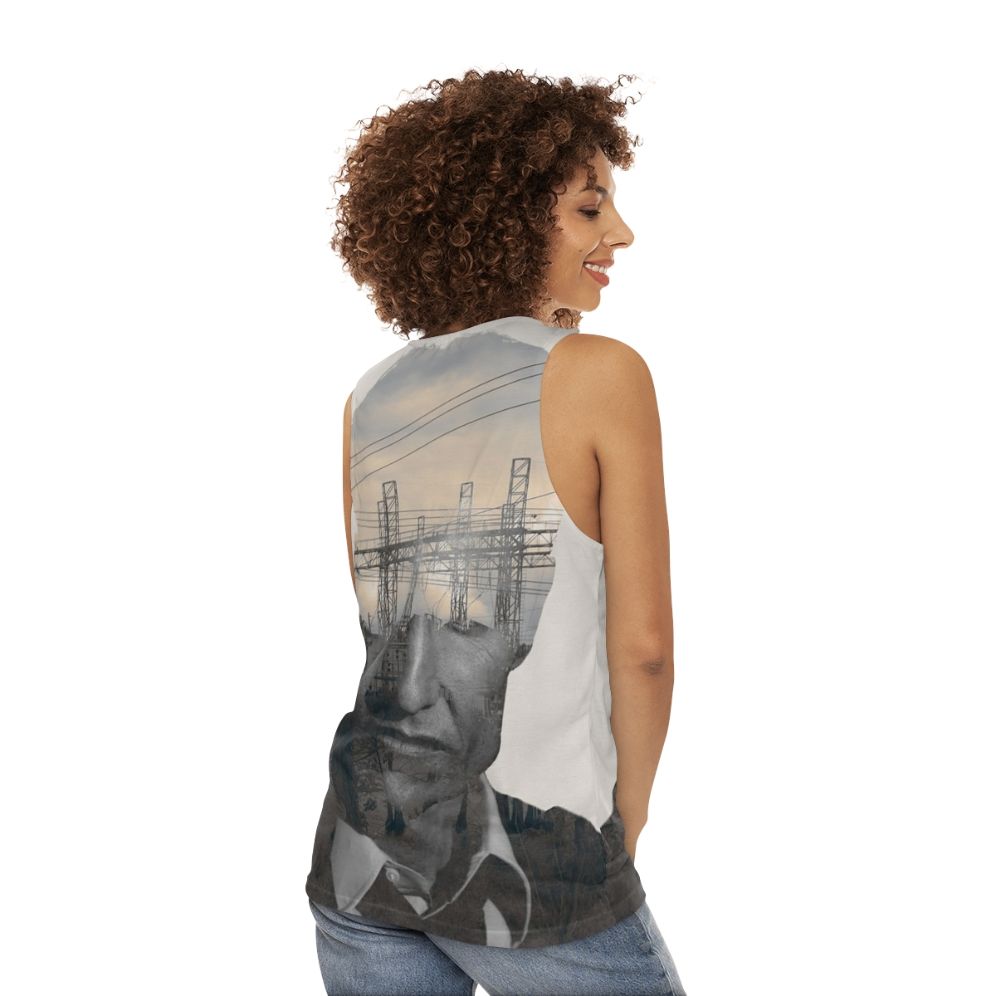 True Detective Season 1 Unisex Tank Top - women back