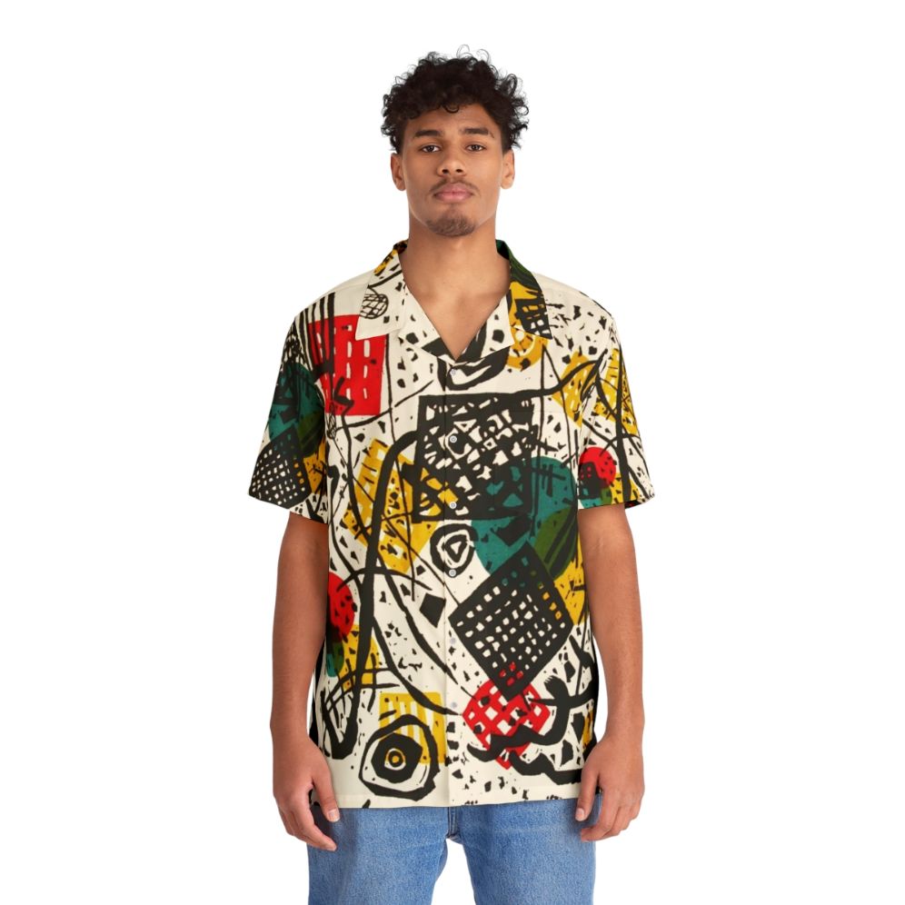 Wassily Kandinsky inspired abstract art Hawaiian shirt - People Front