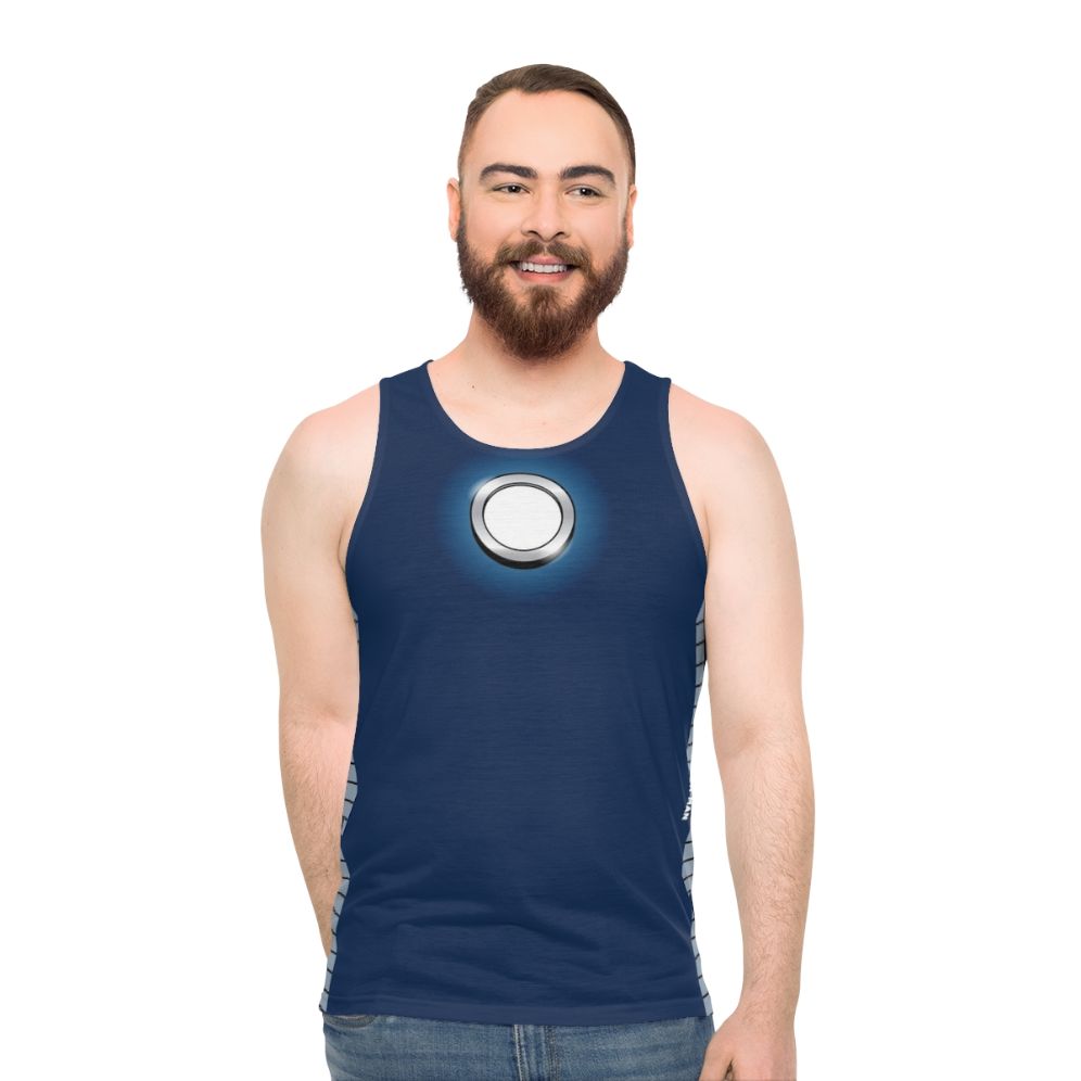 Proton Man Costume Adult Unisex Tank Top - men