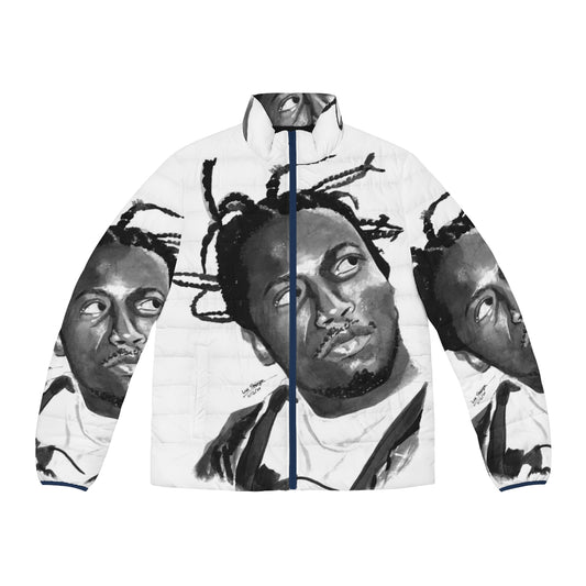 ODB Ink Portrait 2 Puffer Jacket - Urban Streetwear Outerwear