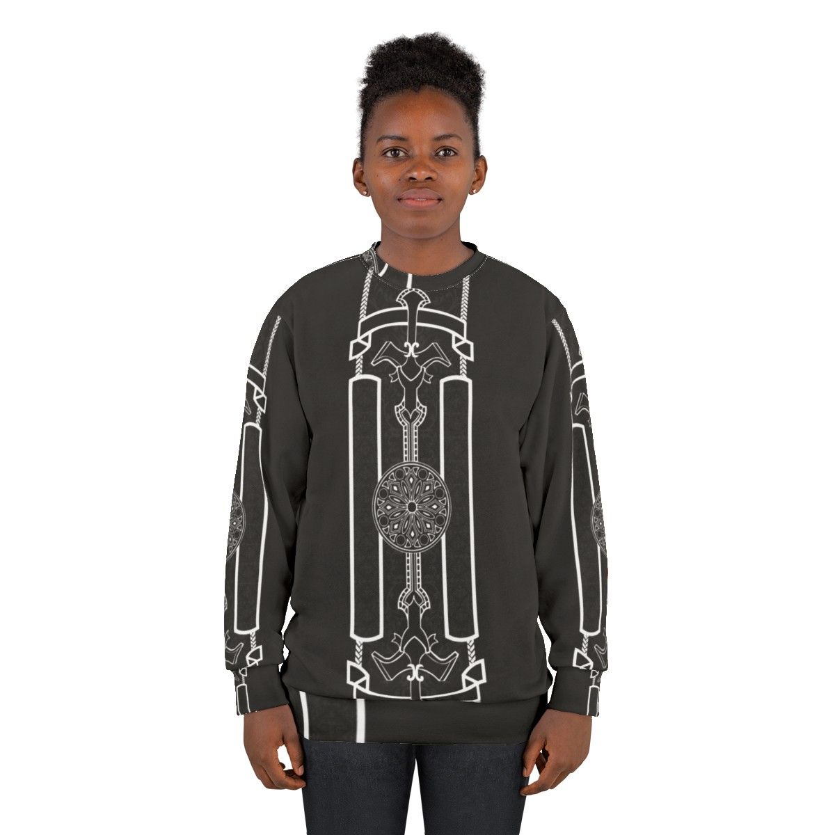 Kingsglaive Final Fantasy XV sweatshirt with soldiers, army, king, and nyx ulric graphics - women