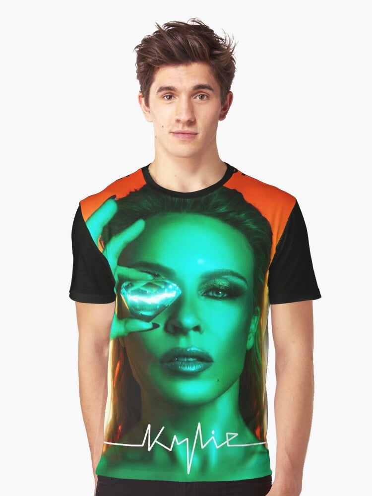 Tension Graphic T-Shirt with Kylie Minogue inspired design - Men