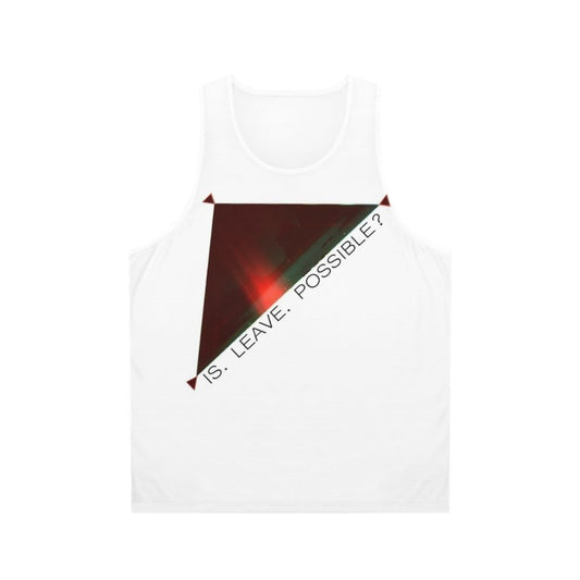 Unisex "Is Leave Possible?" Oxenfree inspired tank top