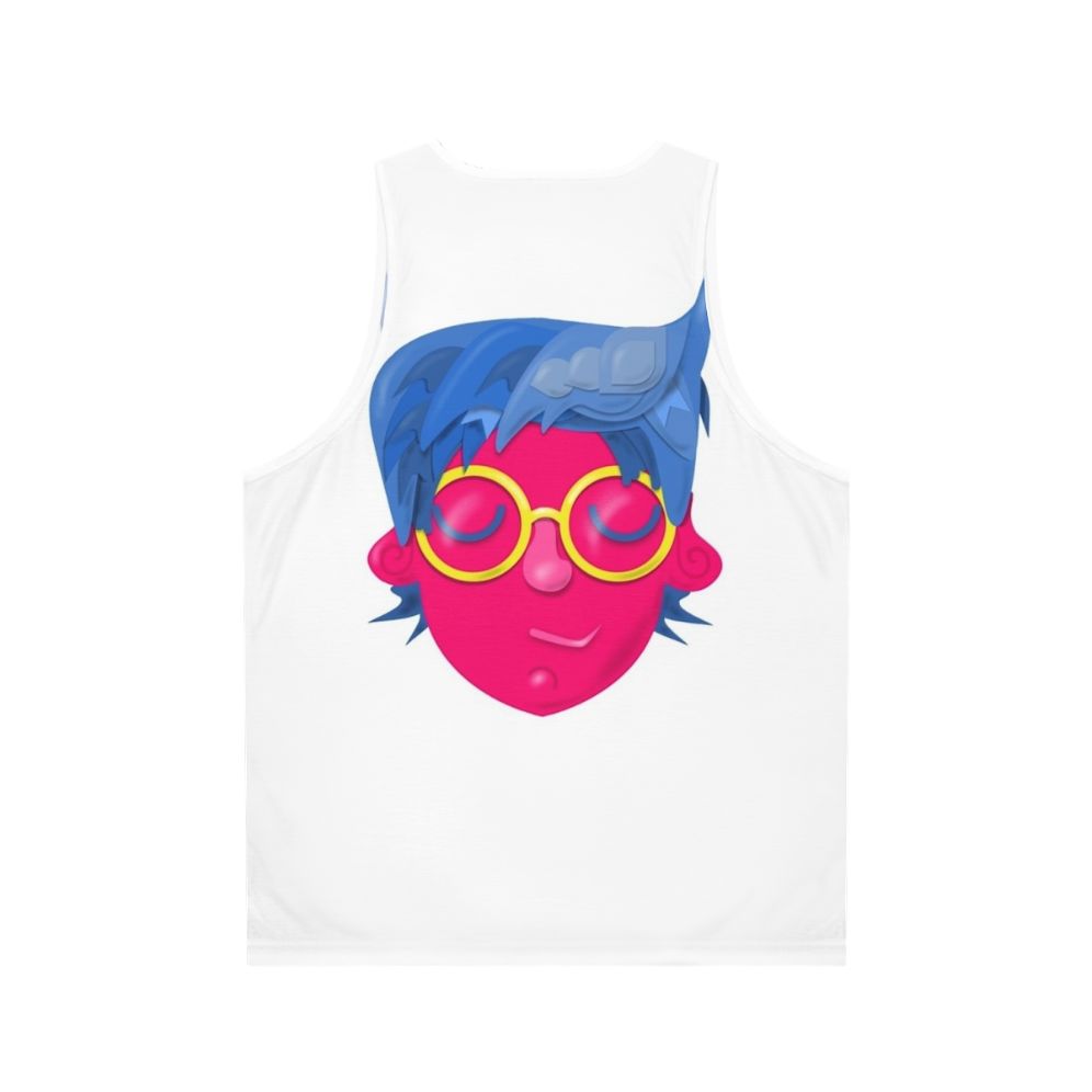 Unisex pansexual and LGBTQ pride tank top - Back