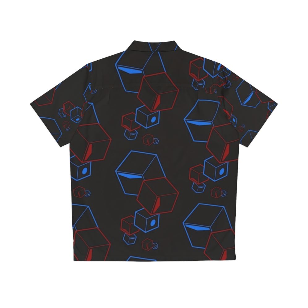 Beat Saber Floatin' Blocks Custom Hawaiian Shirt - Back