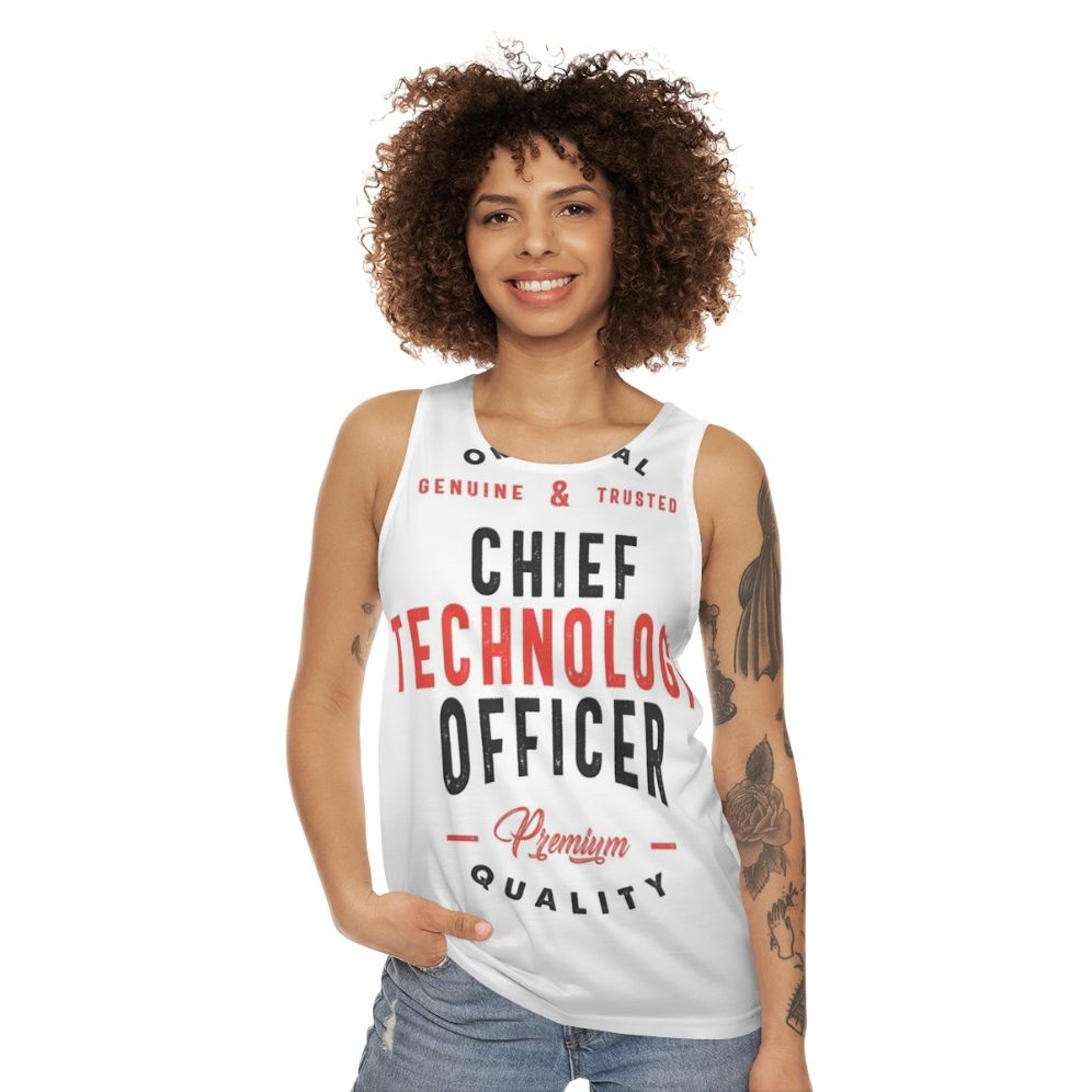 Chief Technology Officer Unisex Tank Top - women