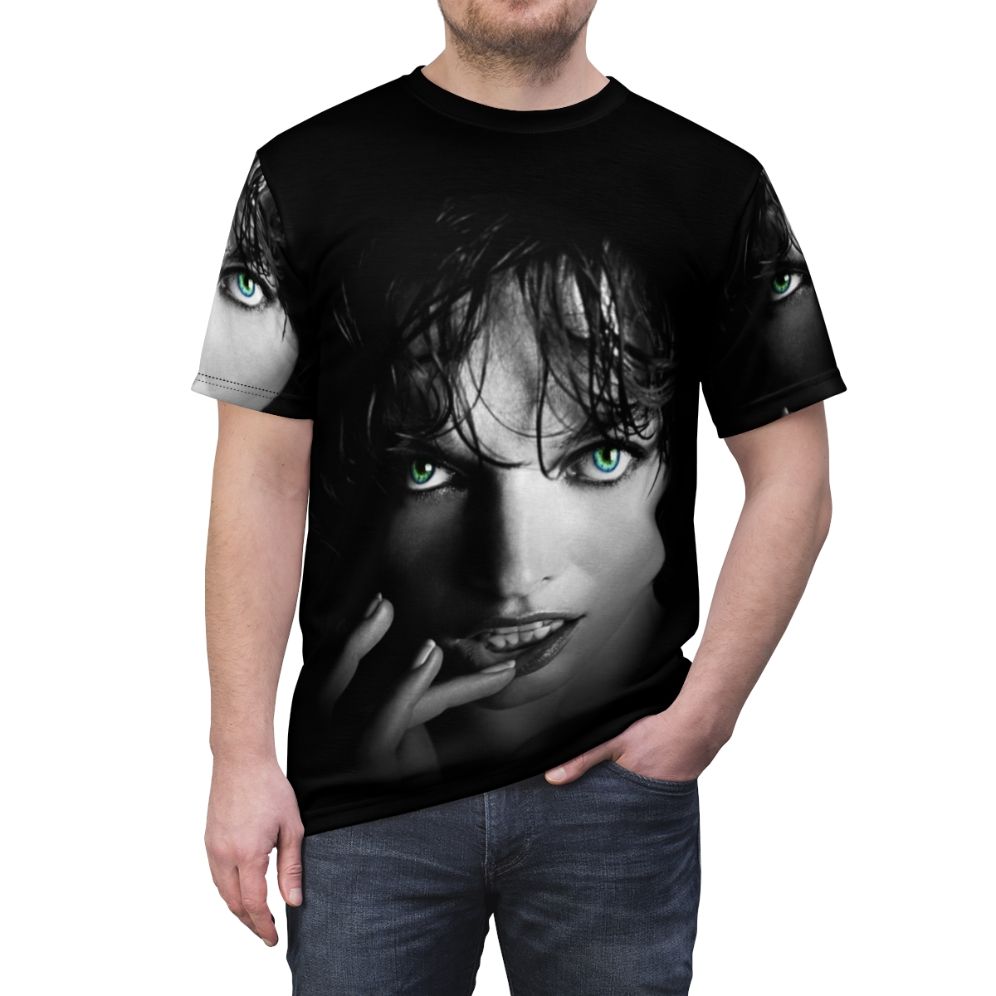 Milla Jovovich inspired Resident Evil t-shirt design - men front