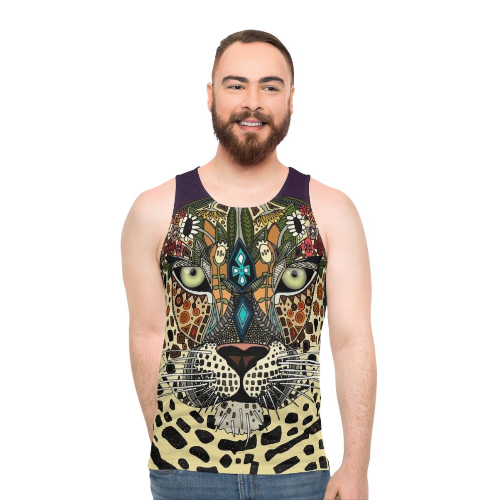 Leopard Queen Unisex Tank Top - men