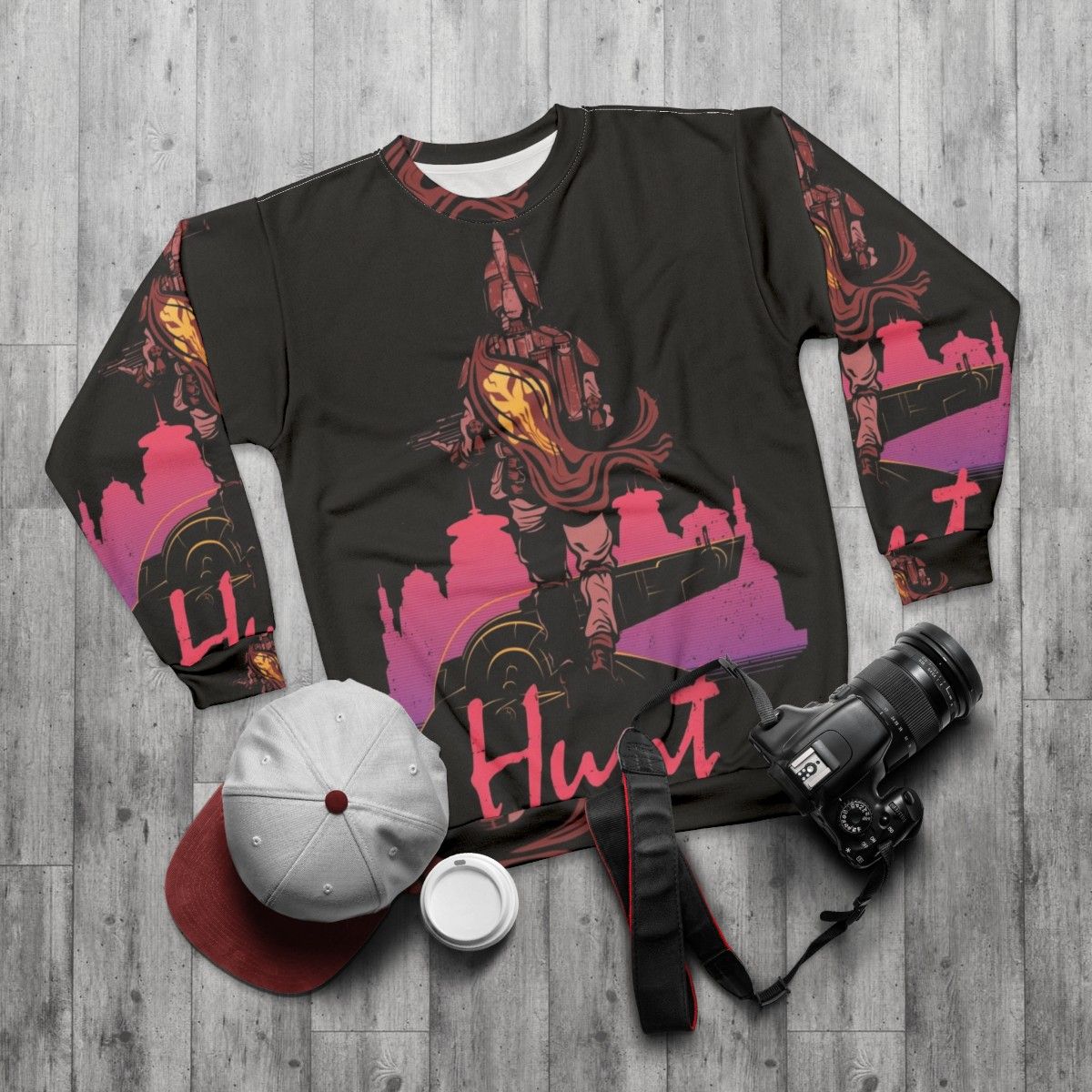 Hunt Star Wars Sweatshirt - flat lay