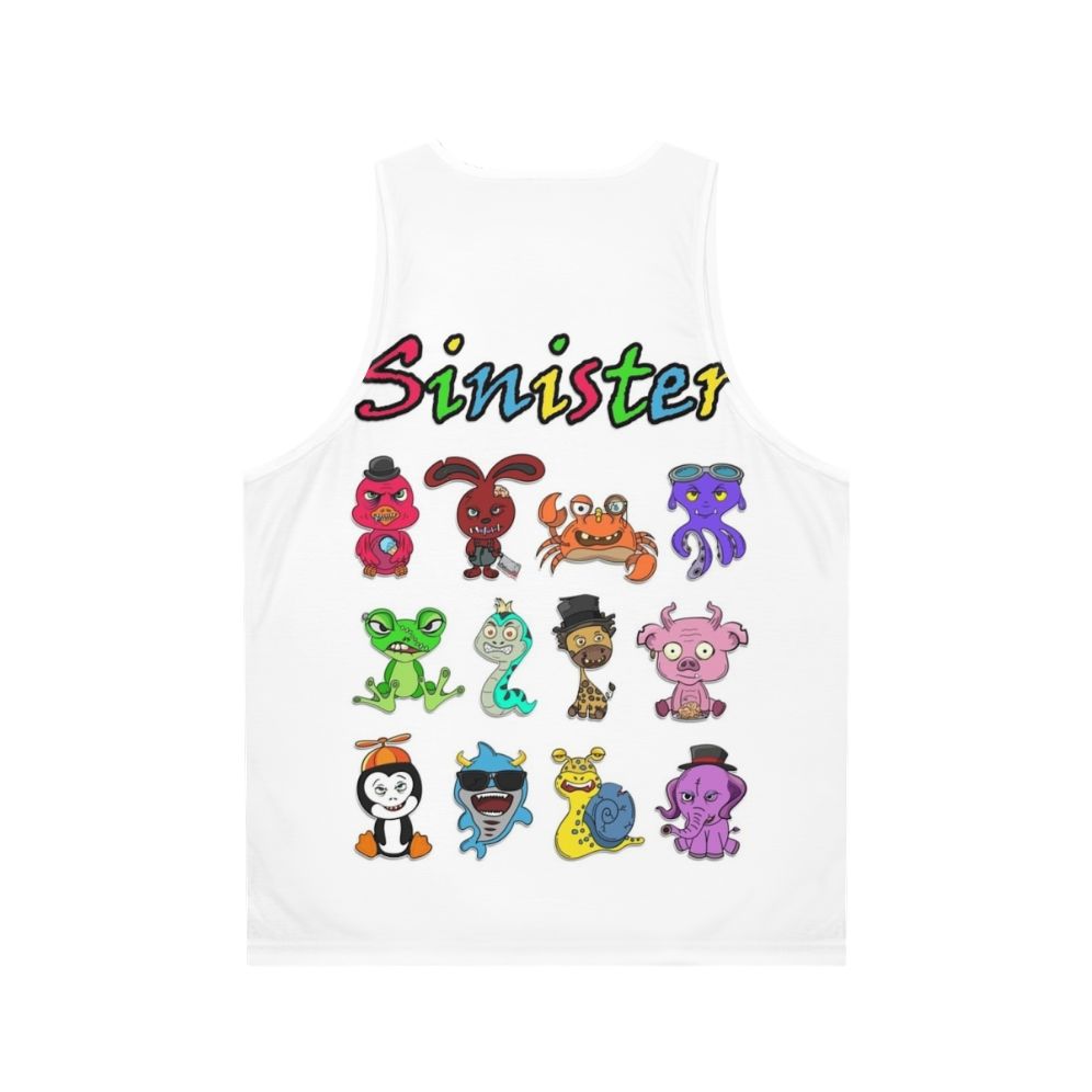 Sinister animals unisex tank top - Back