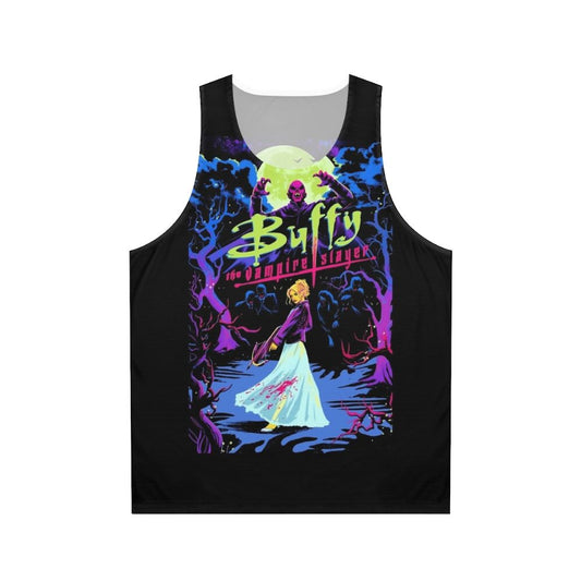 Buffy the Vampire Slayer fanart unisex tank top