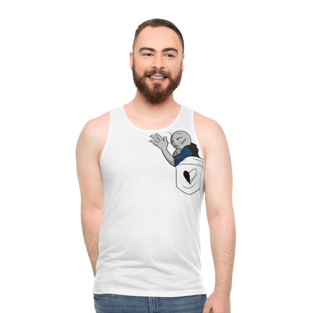 Unisex Boyfriend's Pocket Tank Top - men