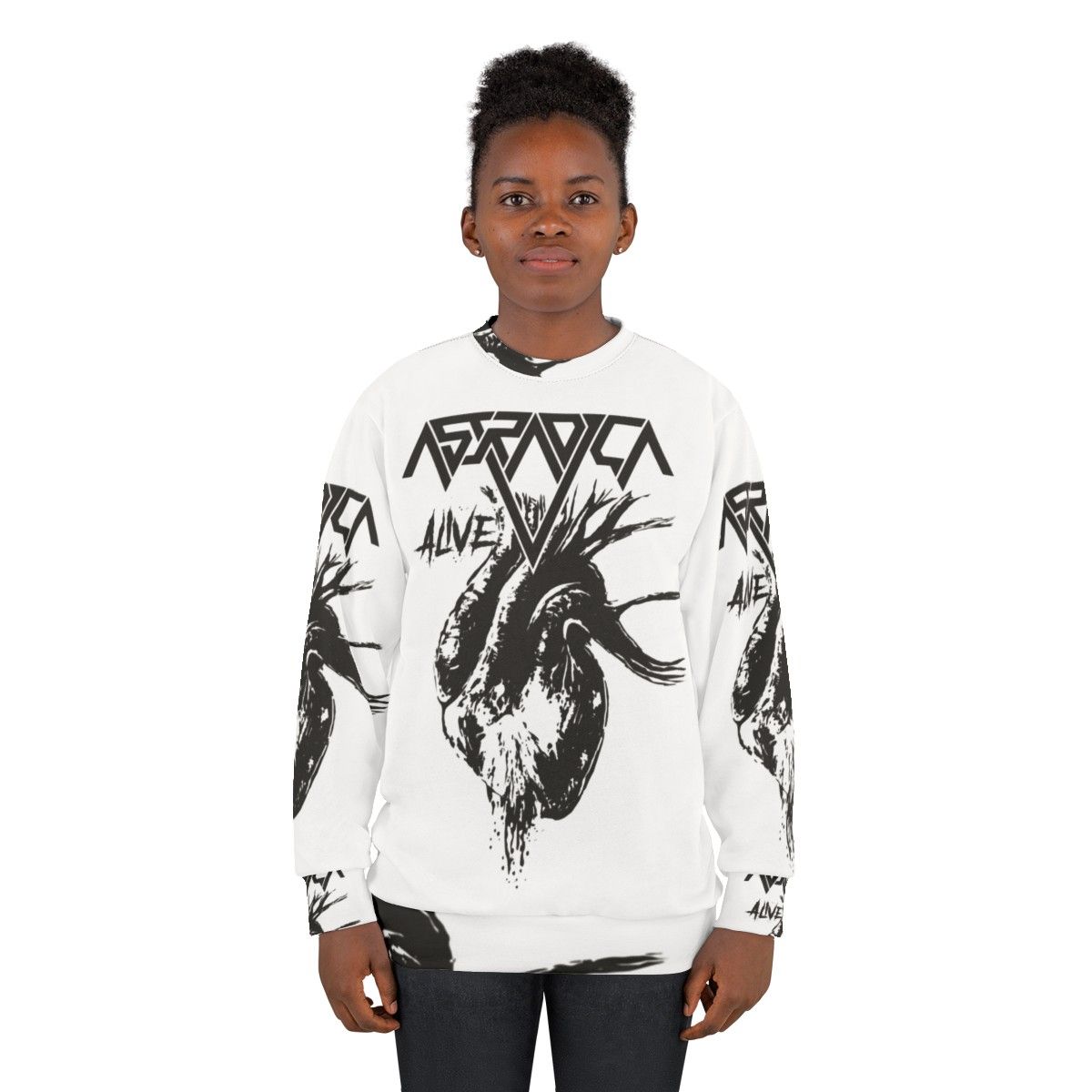 Astradica Bleeding Heart Logo Sweatshirt - women