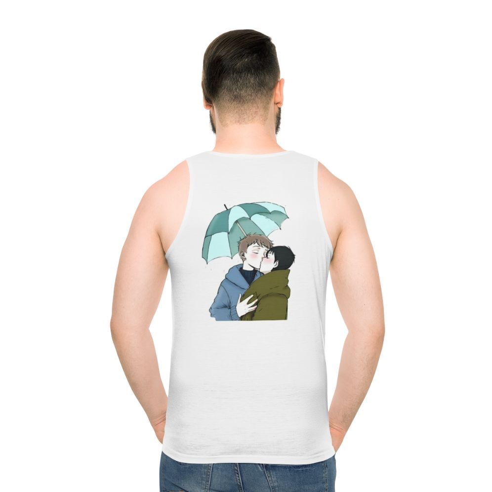 Heartstopper Unisex Tank Top - men back