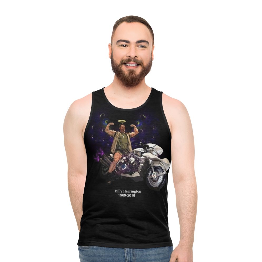 Rest in Peace Aniki Unisex Tank Top - men