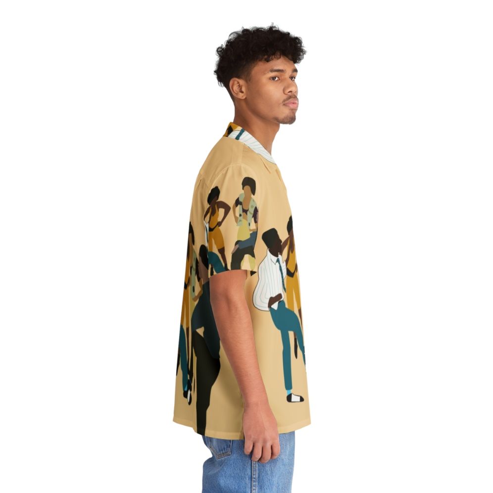 Retro 90s House Party Hawaiian Shirt with hip hop and classic movie references - People Pight