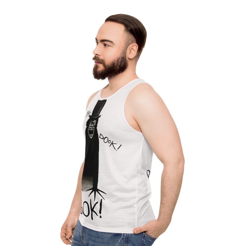 Babadook unisex horror movie cult classic tank top - men side