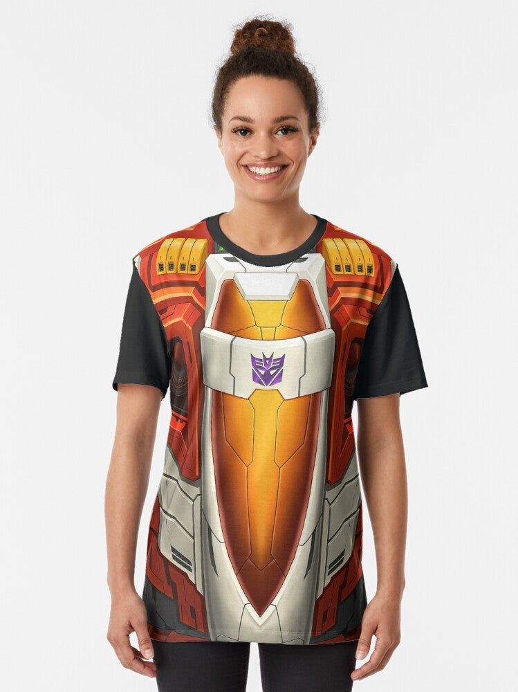 Transformers Starscream Robot Graphic T-Shirt - Women