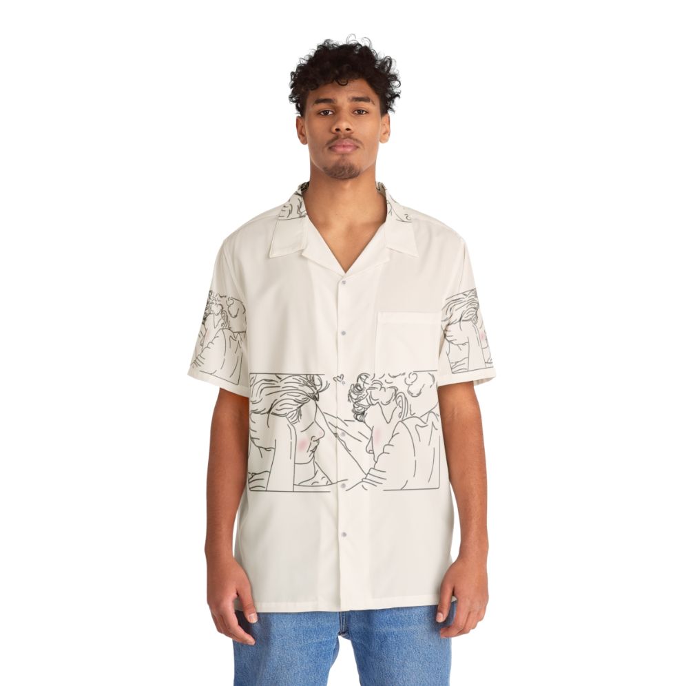 Young Royals Season 2 Wilhelm and Simon Hawaiian Shirt - People Front