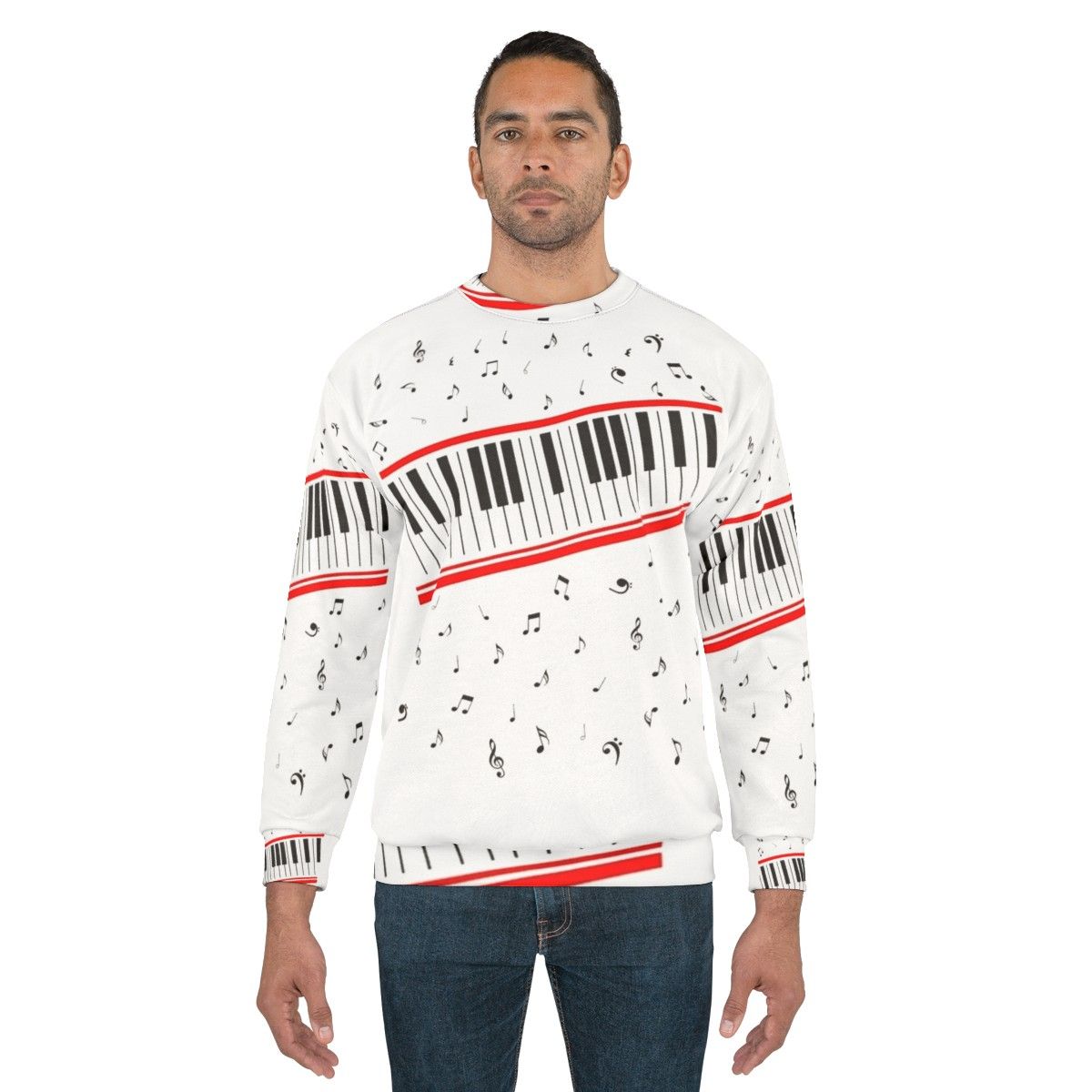 Michael Jackson Beat It Piano Sweatshirt - men