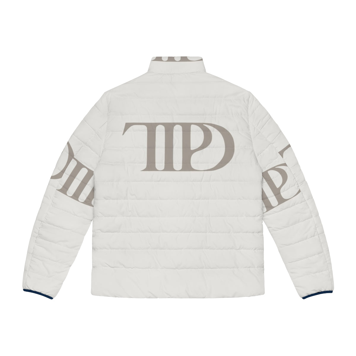 The Tortured Poets Department Puffer Jacket, a stylish tribute to Taylor Swift's Eras Tour - Back