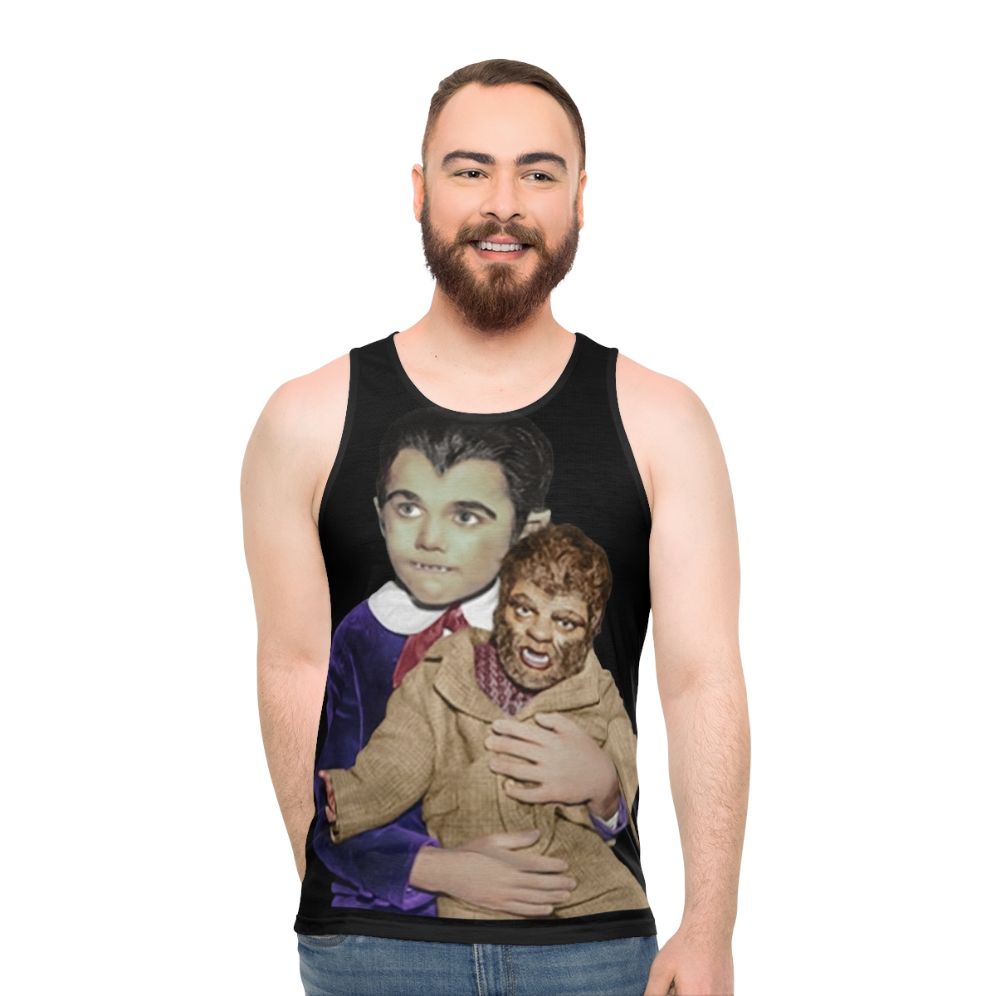 Vintage Eddie and the Werewolf Unisex Tank Top - men