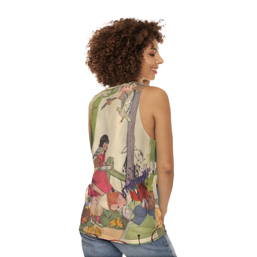 Animal Collective Unisex Tank Top - women back