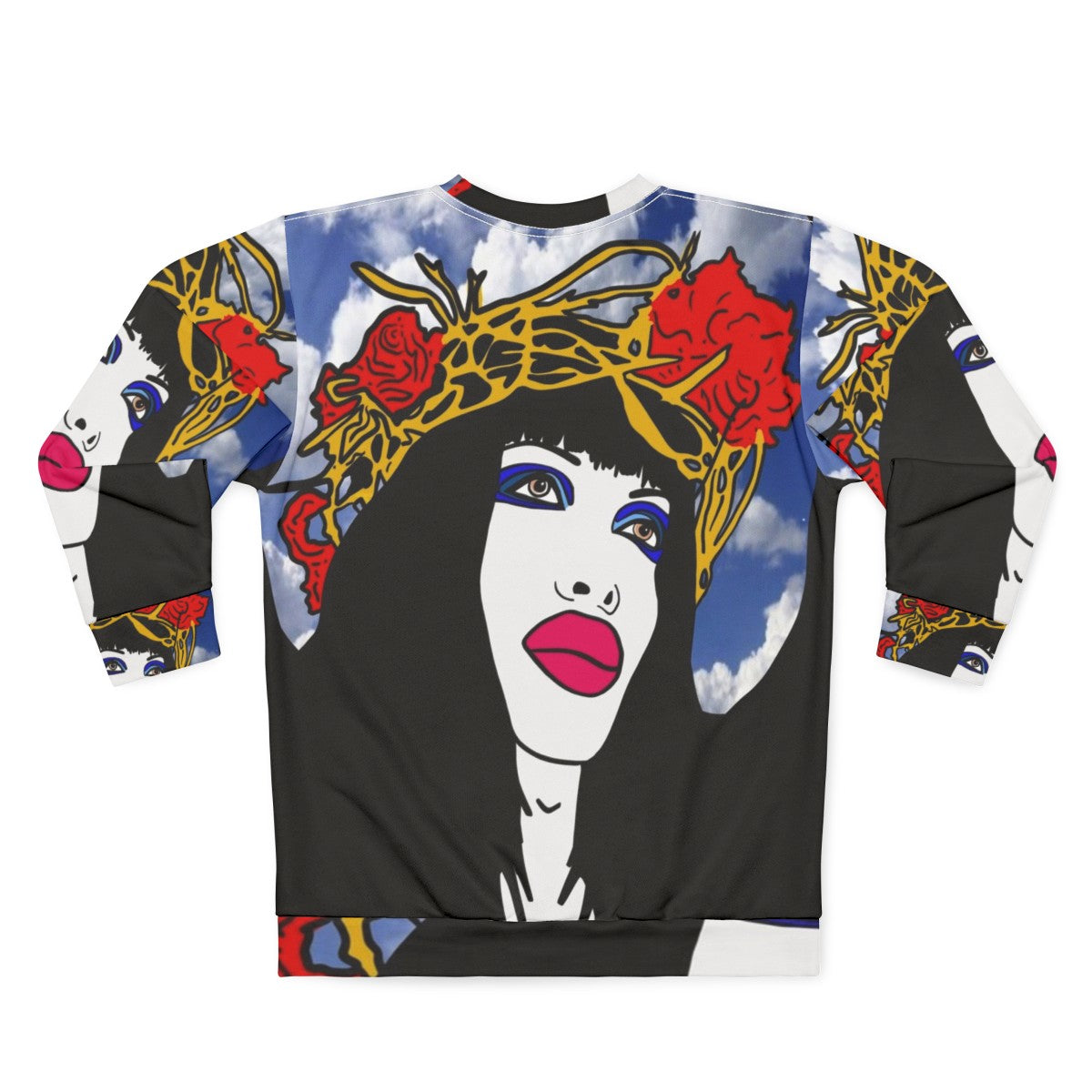 Pete Burns Dead or Alive band logo sweatshirt - Back