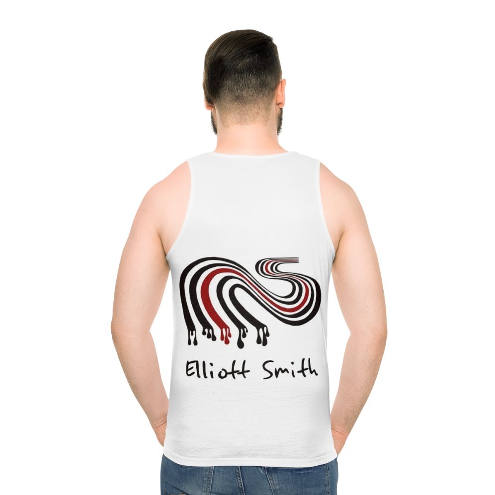 Dripping Figure 8 Revised Unisex Tank Top - men back