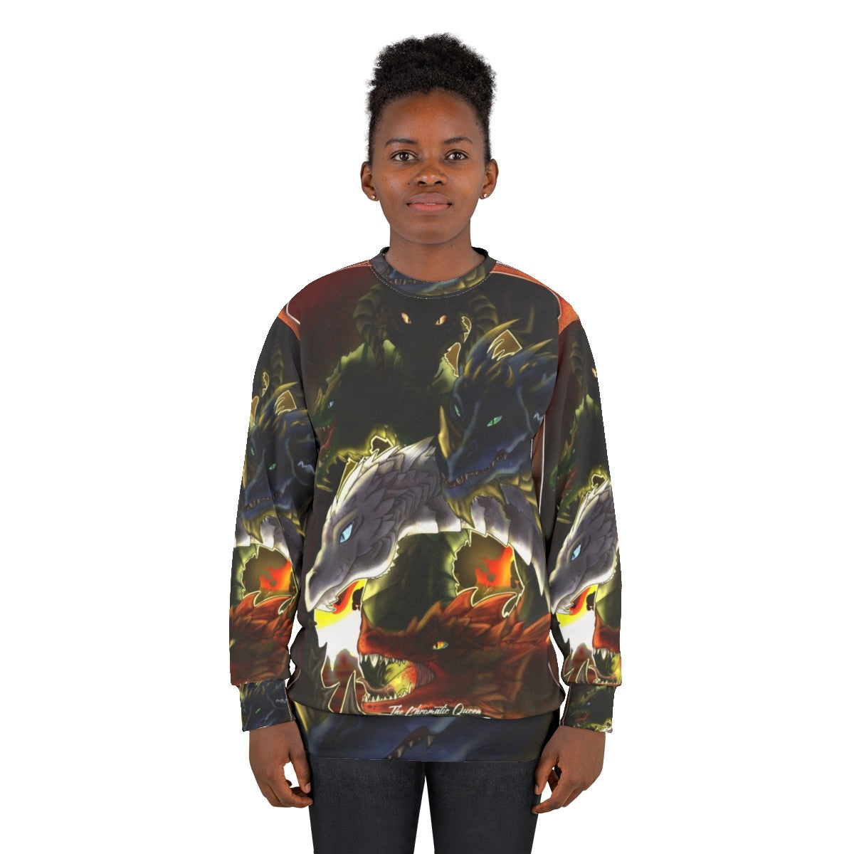 Tiamat the Chromatic Dragon Dungeons and Dragons Sweatshirt - women