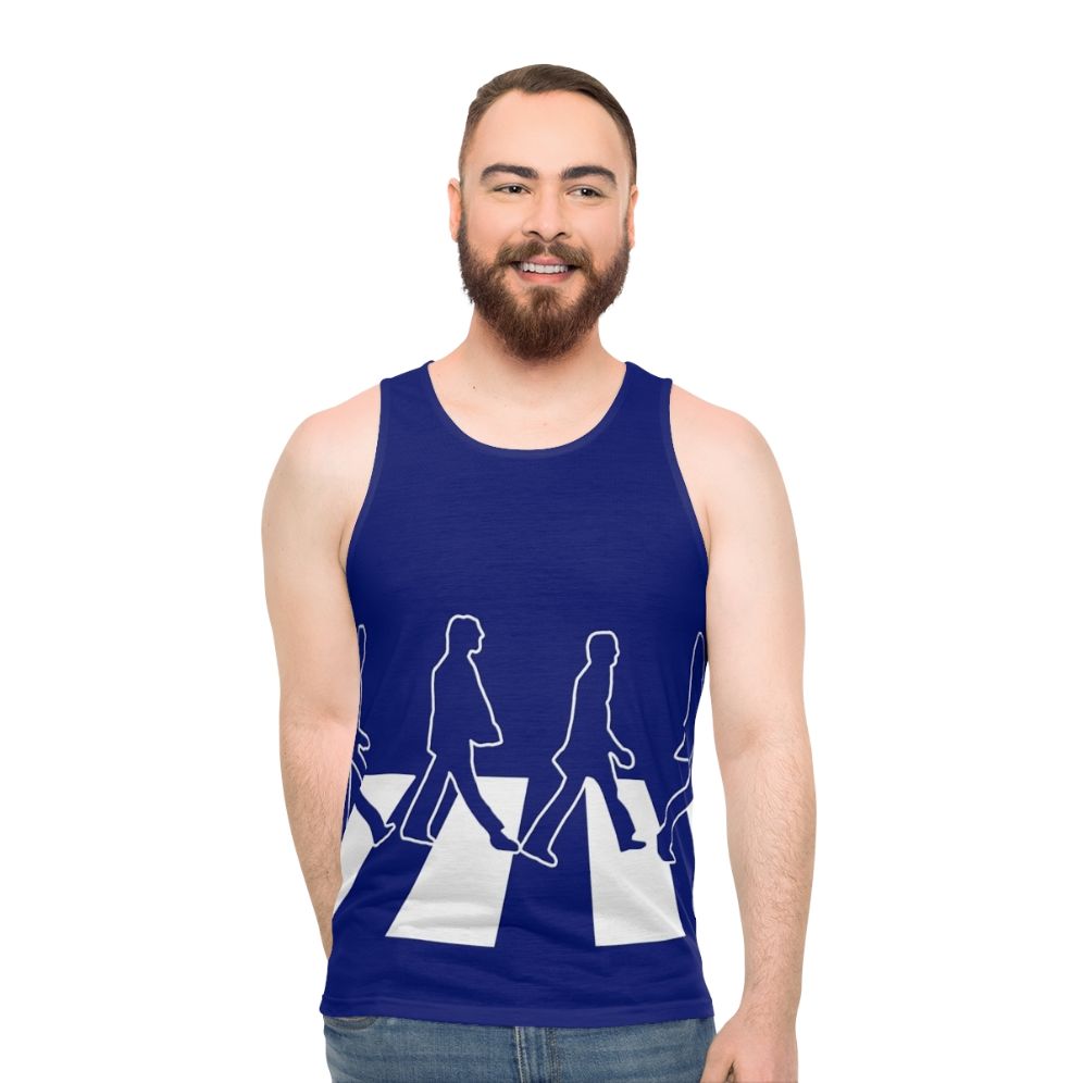 Abbey Road Unisex Tank Top featuring The Beatles - men