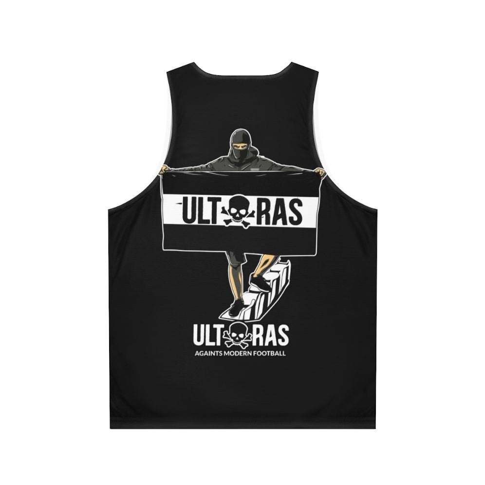 Unisex Retro Football Fan Tank Top - Back