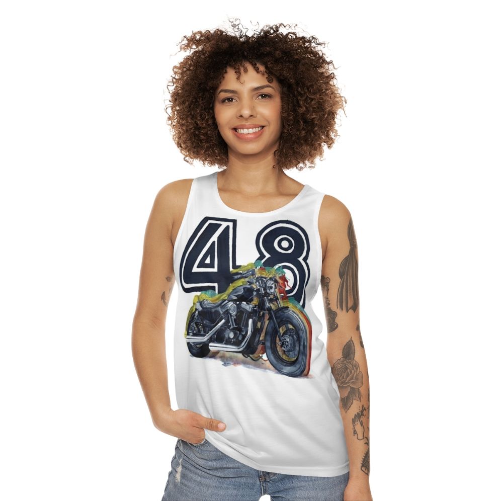 Harley Davidson 48 Unisex Motorcycle Tank Top - women