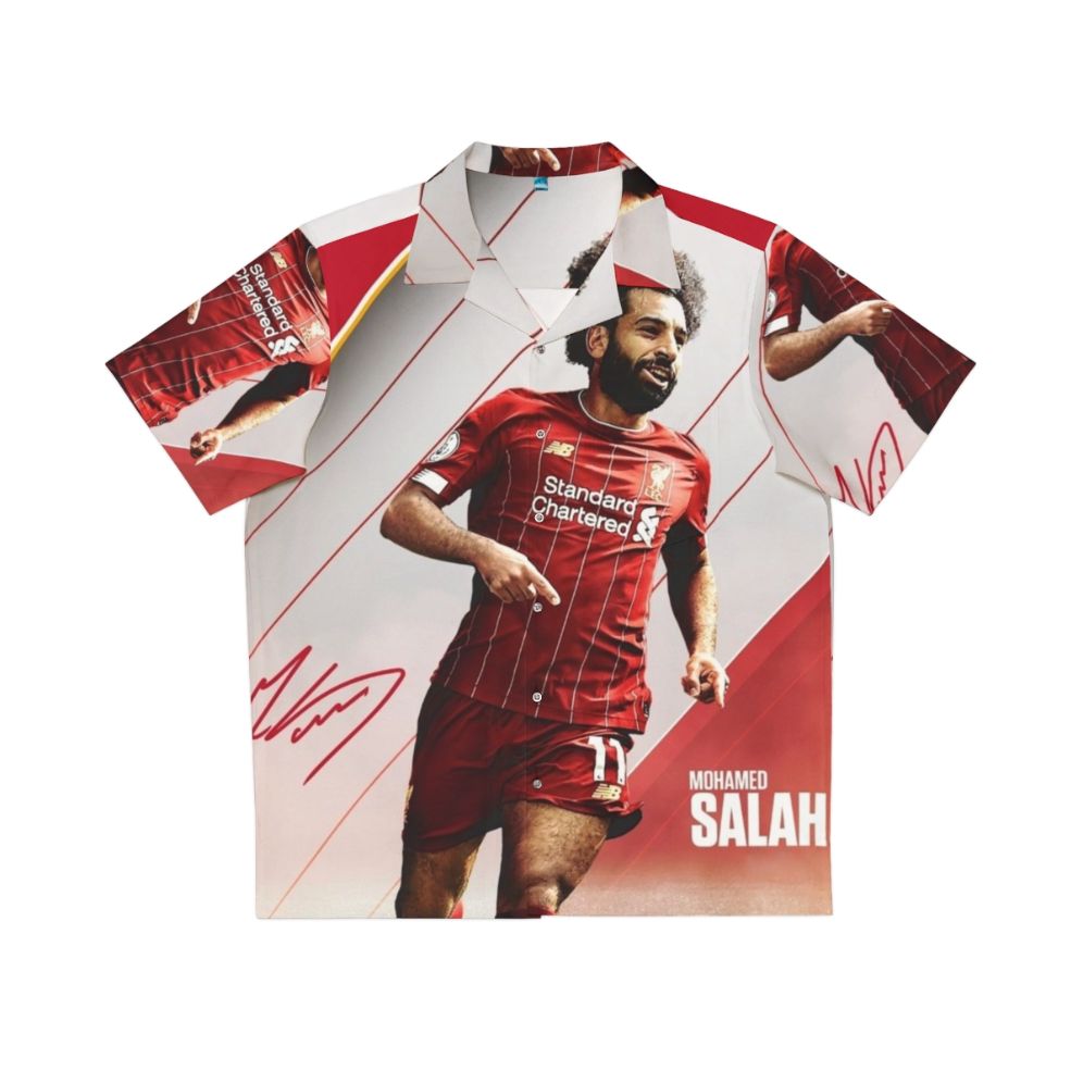 Mohamed Salah Art Wallpaper Hawaiian Shirt