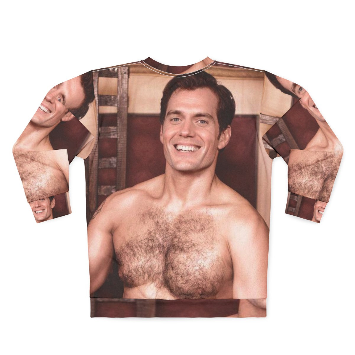 Henry Cavill Hot Celebrity Sweatshirt - Back