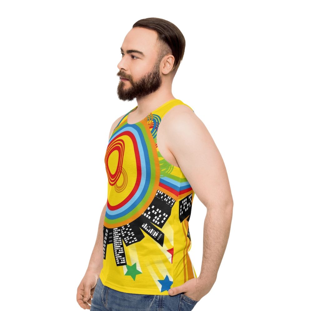 Persona 4 Anime Unisex Tank Top - men side