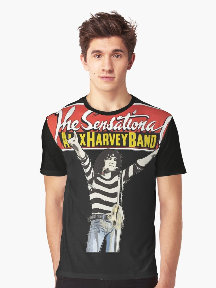 The Sensational Alex Harvey Band Classic Graphic T-Shirt - Men