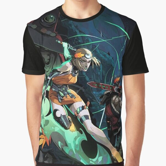 Hades 2 video game character graphic t-shirt