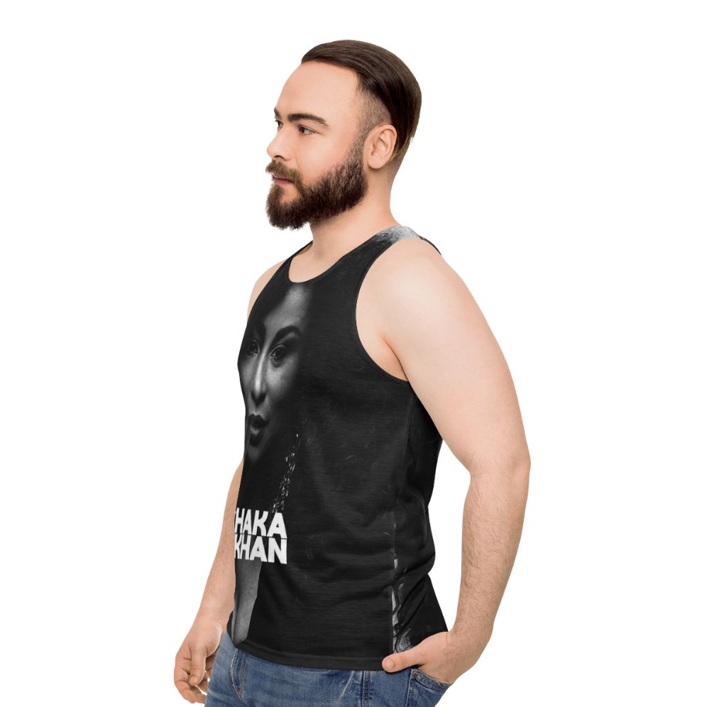 Chaka Khan Unisex Tank Top - men side