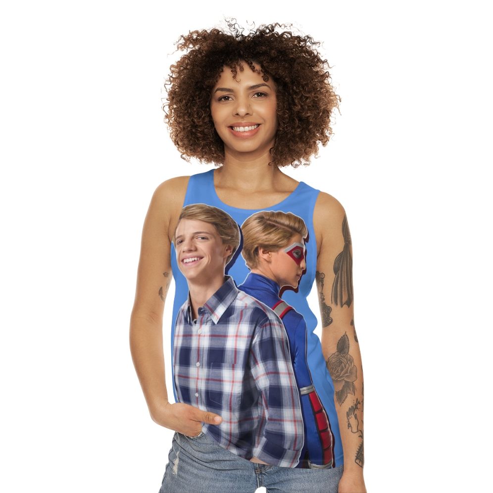 Henry Danger Superhero Unisex Tank Top - women