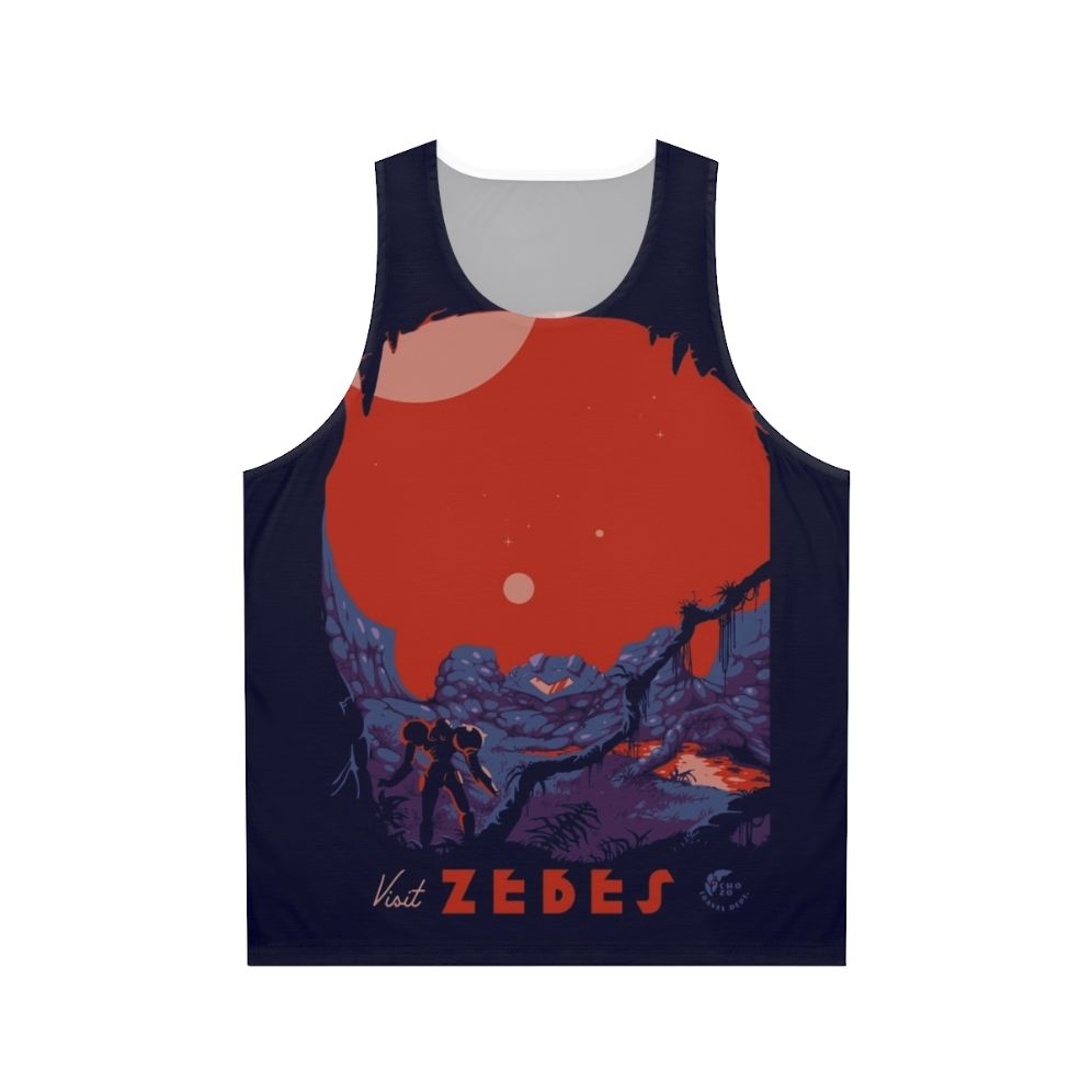 Unisex Metroid Tank Top