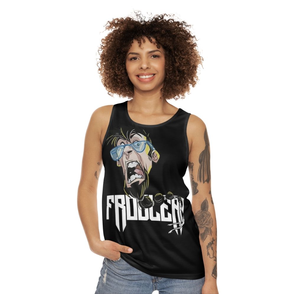 Bearded Leo Unisex Nature Graphic Tank Top - women