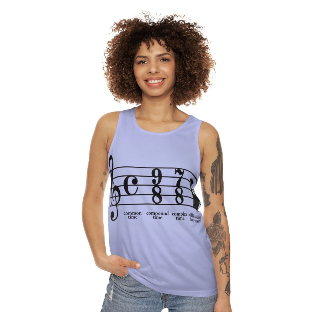 Timey Wimey Doctor Who Unisex Tank Top - women